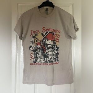 Disney Pirates of Caribbean Jack Sparrow Tee Shirt